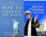 BOOK+DVD:  Effective Christian Activist + How To Liberate The World